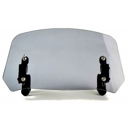   Deflector universal para parabrisas de moto   
  Extensión de parabrisas para la mayoría de tipos de motocicletas.   