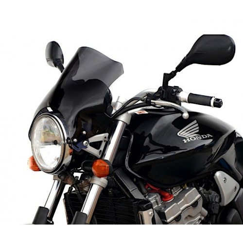 motorcycle windscreen racing screen smoked sport windshield honda cb 600 f hornet 2002-2004