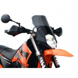   Motorcycle high touring windshield / windscreen  
  KTM 640 LC4 SUPERMOTO   
   2005 / 2006 / 2007     