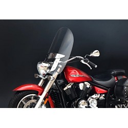   Motorcycle windshield for  
   YAMAHA XVS 650 DRAG STAR / V-STAR  
   1998 / 1999 / 2000 / 2001 / 2002 / 2003 /   
     2004 / 2005 / 2006 /     2007 /    2008 / 2009 /   
   2010 / 2011 / 2012 / 2013 / 2014 / 2015   