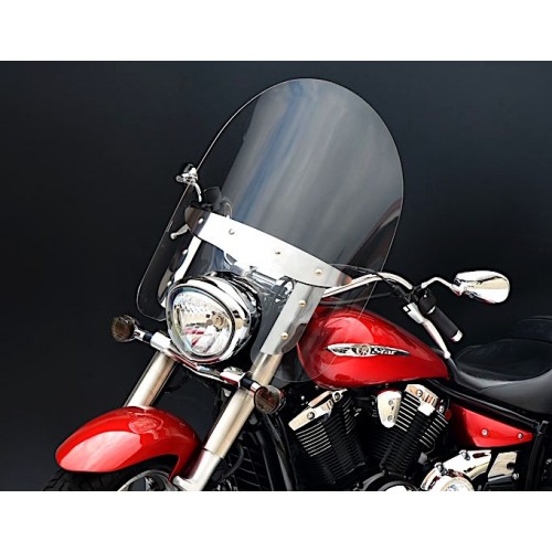   Chopper parabrisas / pantalla de motocicleta  
  YAMAHA XVS 1300 MIDNIGHT STAR / V-STAR   
  2007 / 2008 / 2009 / 2010 / 2011 /   
   2012 / 2013 / 2014 / 2015 / 2016    