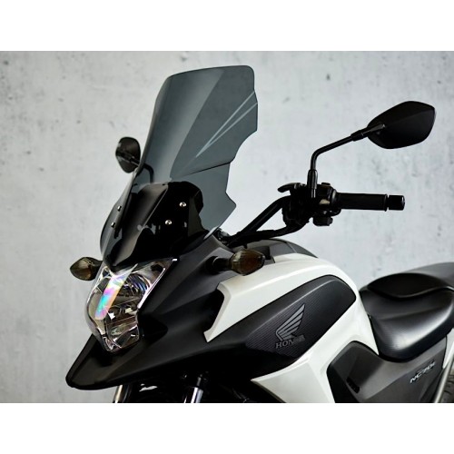 touring screen high windshield motorcycle windscreen smoked windschutz scheibe honda nc 700 x 2012 2013