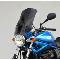    Motorcycle universal touring windscreen / windshield for naked bikes.     