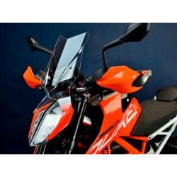 Artudatech Motorbike Windshield Plastic Motorcycle Windscreen Wind Shield Windshields Wind Screen for K-T-M DUKE 125 200 390 2013-2016