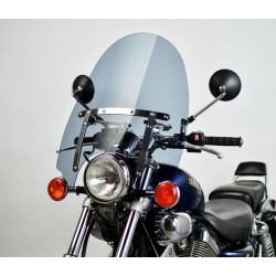   Pare-brise moto haute touring / saute-vent  
  KAWASAKI BN / EL 250 ELIMINATOR  
   