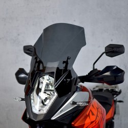 motorcycle windshield touring windscreen high screen smoked windschutz scheibe ktm 1050 adventure 2015 2016 smokeeed