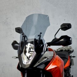 motorcycle windshield touring windscreen high screen smoked windschutz scheibe ktm 1050 adventure 2015 2016 light smoked