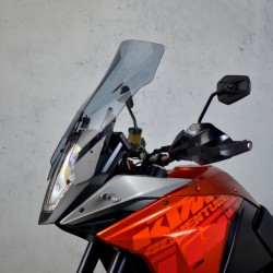 motorcycle windshield touring windscreen high screen smoked windschutz scheibe ktm 1050 adventure 2015 2016 side