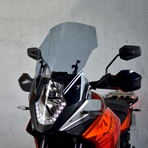 motorcycle windshield touring windscreen high screen smoked windschutz scheibe ktm 1050 adventure 2015 2016