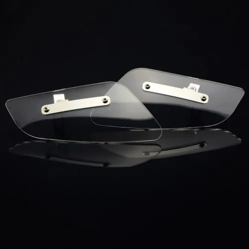 Universal Motorcycle Hand Guard Windshield Wind Deflector Hand Baffle Protector Shield Clear For Motocross Off-road Bike Scooter