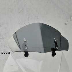   Deflector de viento universal para parabrisas de motocicleta  
   Extensión de parabrisas para la mayoría de tipos de motocicletas.   