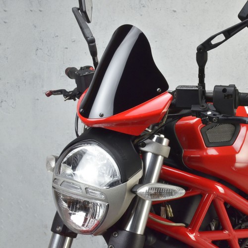 DUCATI MONSTER 796 2011 2012 2013 2014 - RACING SCREEN windscreen windshield DUCATI MONSTER 796 2011 2012 2013 2014 - RACING SCREEN windscreen windshield