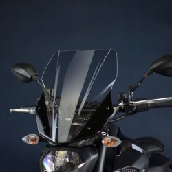 touring screen high windscreen dark motorcycle windshield yamaha mt-07 2014-2016