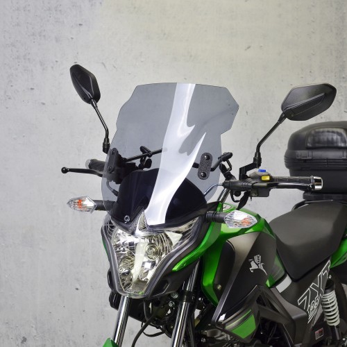   Motorrad touring windschild / windschutzscheibe  
  ROMET ZXT 50/125   
  2019 und neuer   