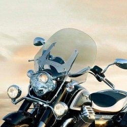   Parabrezza per motocicletta per a MOTO GUZZI CALIFORNIA TOURING 1400   
   2013 / 2014 / 2015 / 2016 / 2017   
  Le parti in metallo non sono incluse,  l'offerta è valida solo per lo schermo.    