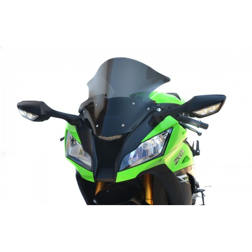   Pare-brise moto racing / saute-vent sport  
  KAWASAKI ZX-10R NINJA   
   2011 / 2012 / 2013 / 2014 / 2015    